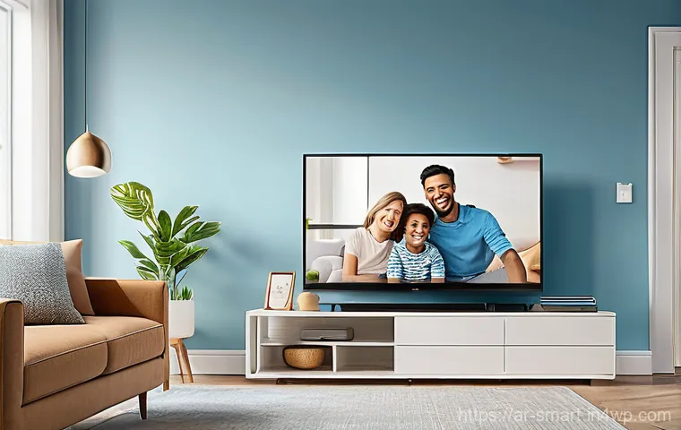스마트홈 기기 설치 시 발생할 수 있는 문제 - **Seamless Smart Home Connectivity for a Modern Family**
"A vibrant, photorealistic depiction of...